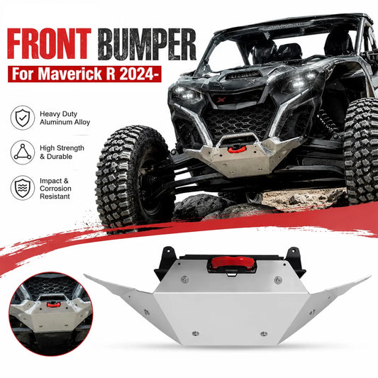 Front Skid Plate Engine Guard Protector for Can-Am Maverick R (2024–2025)