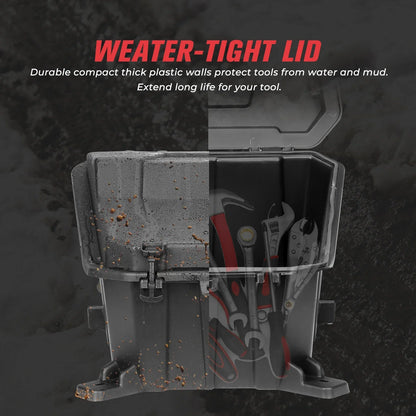 Rear Cargo Storage Box for Polaris RZR XP 1000, RZR XP Turbo & More