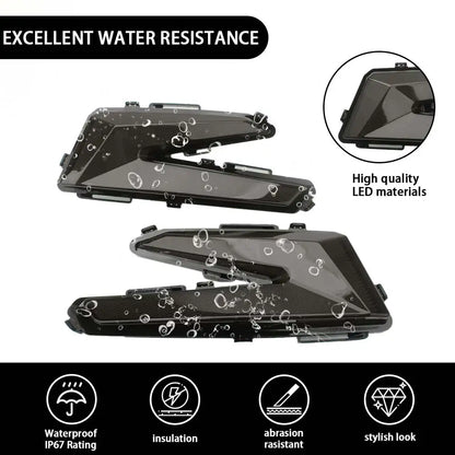LED Tail Light Assembly, Smoke Lens (Pair) for Can-Am Maverick X3 (2017–2026)
