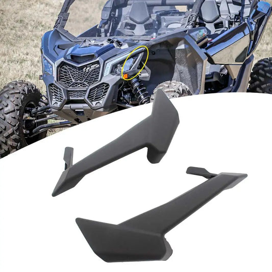Front Headlight Cover Trim Guards (Pair) for Can-Am Maverick X3 (2017–2023)