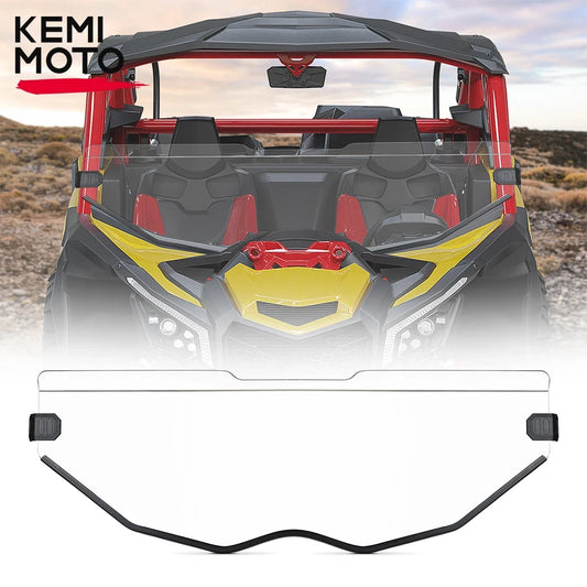 Front Half Windshield, 49.2-Inch Wide for Can-Am Maverick X3 (2017–2025)