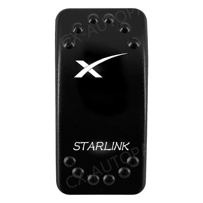 Waterproof Backlit Rocker Switch, 20A 12V for UTV & SXS