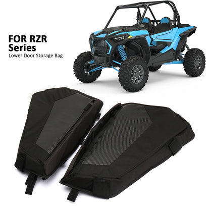 Lower Door Side Panel Storage Bags, 4-Door for Polaris RZR XP 1000, RZR XP Turbo & RZR 900
