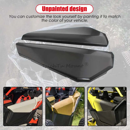 Front Upper Door Panel Kit, 2-Door for Can-Am Maverick X3 (2017–2024)