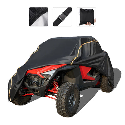 KEMIMOTO Heavy-Duty UTV Storage Cover for Polaris RZR Pro XP, RZR XP Turbo & Can-Am Maverick X3