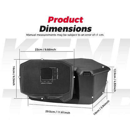 Magnetic Rotatable Tablet Mount with Storage Box for Can-Am Maverick R (2024–2025)