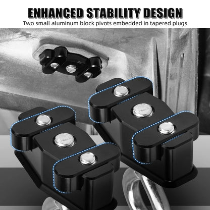 NICECNC Aluminum Lock Tie-Down Anchors (2-Pack) for Can-Am Maverick X3 (2017–2021)