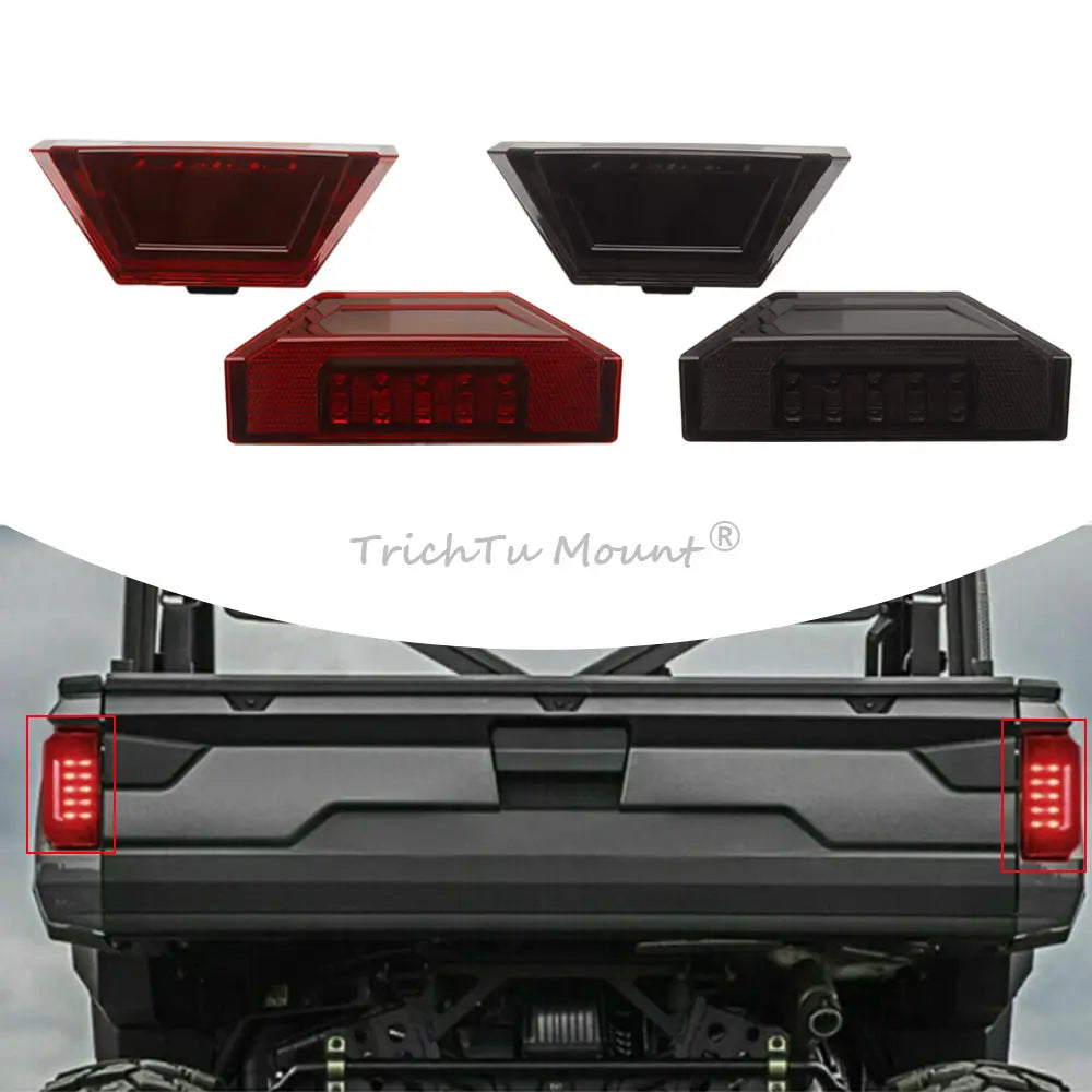 LED Rear Tail Lights, Brake and Running (Pair) for Polaris Ranger 570, Ranger XP 900 & General