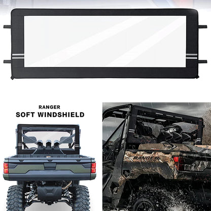 PVC Waterproof Rear Window Panel for Polaris Ranger XP 1000 & Ranger XP 900