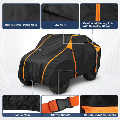 Waterproof UTV Cover, 2-Seat for Polaris RZR XP 1000 (2024–2026)