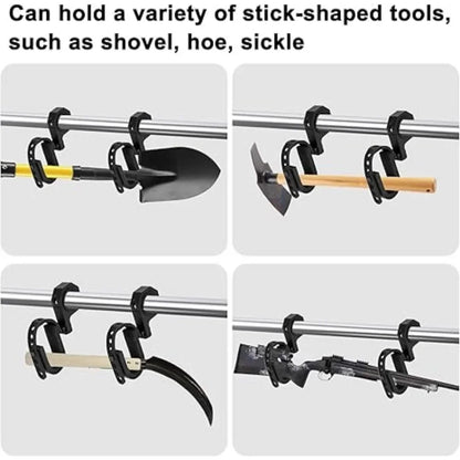 Roll Bar Gun Rack Holders with Rubber Gaskets (2-Pack) for UTV & SXS