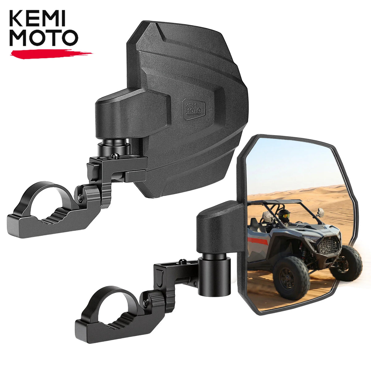 3-in-1 Extendable Adjustable Side Mirrors for UTV & SXS