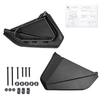 Lower Door Panel Inserts with Metal Frame, 2-Door for Can-Am Maverick X3 (2017–2026)