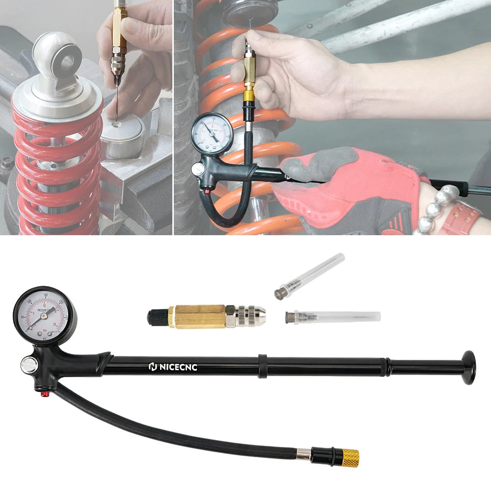 Shock Nitrogen Filling Needle Kit, 300 PSI for UTV & SXS