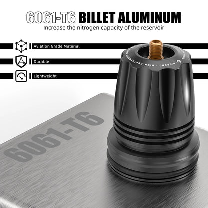 Shock Nitrogen Reservoir End Caps for UTV & SXS
