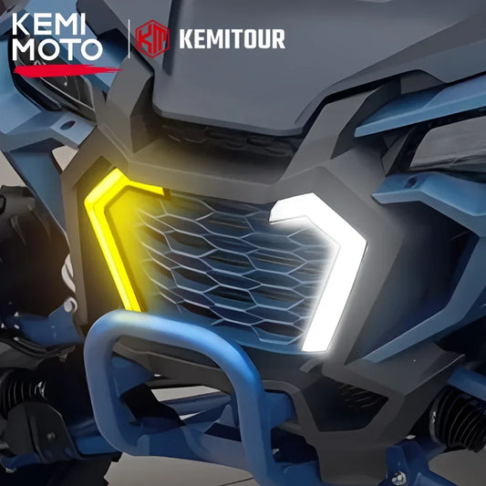 KEMIMOTO Grille Accent Light with Turn Signals for Honda Talon (2019–2026)