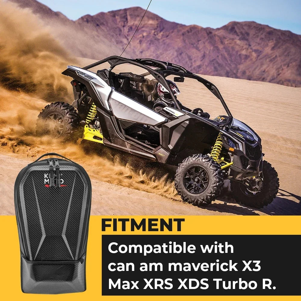 Center Shoulder Console Cargo Storage Bag for Can-Am Maverick X3 (2017–2026)