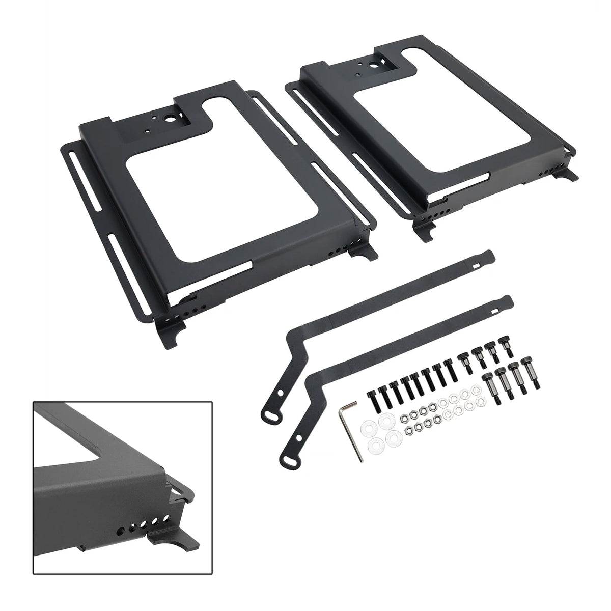 Lowering Seat Base Set (Pair) for Polaris RZR 900, RZR XP 1000 & RZR XP Turbo
