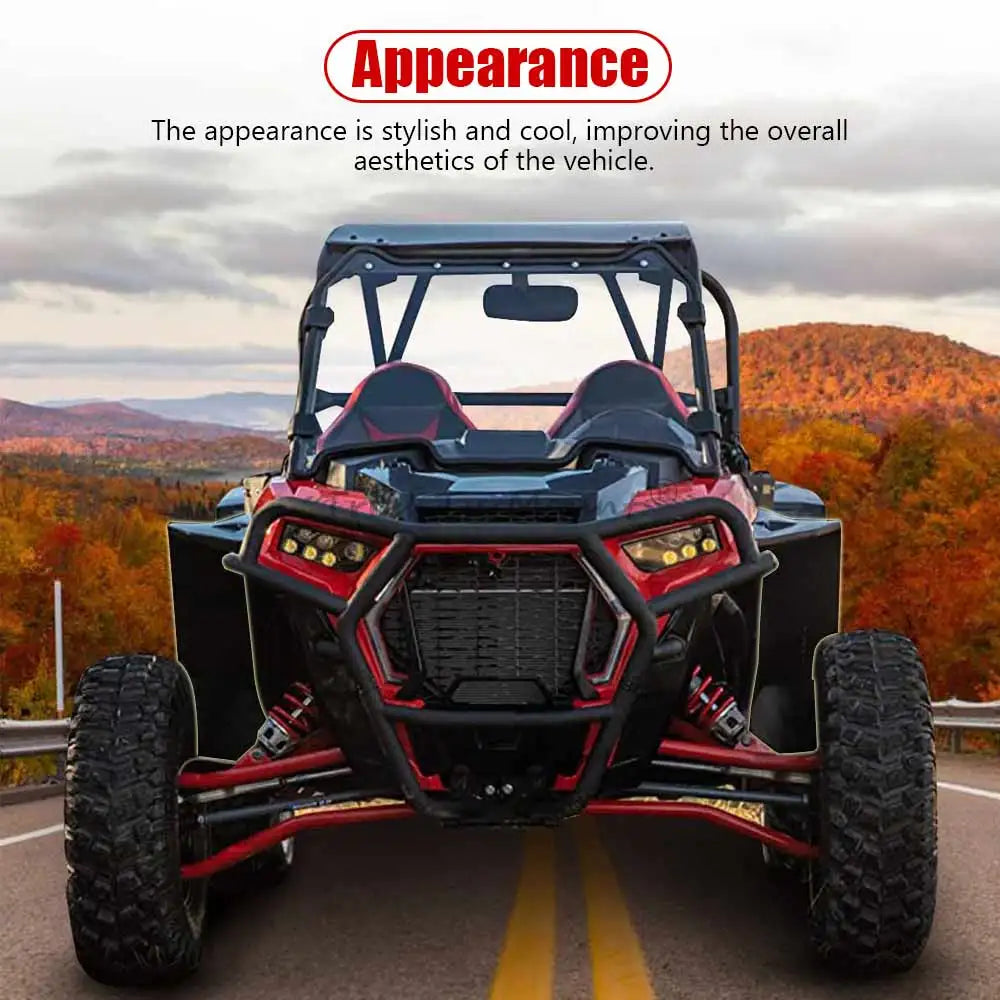Front Fender Flare Extensions, ABS (Pair) for Polaris RZR XP 1000, RZR XP Turbo & More