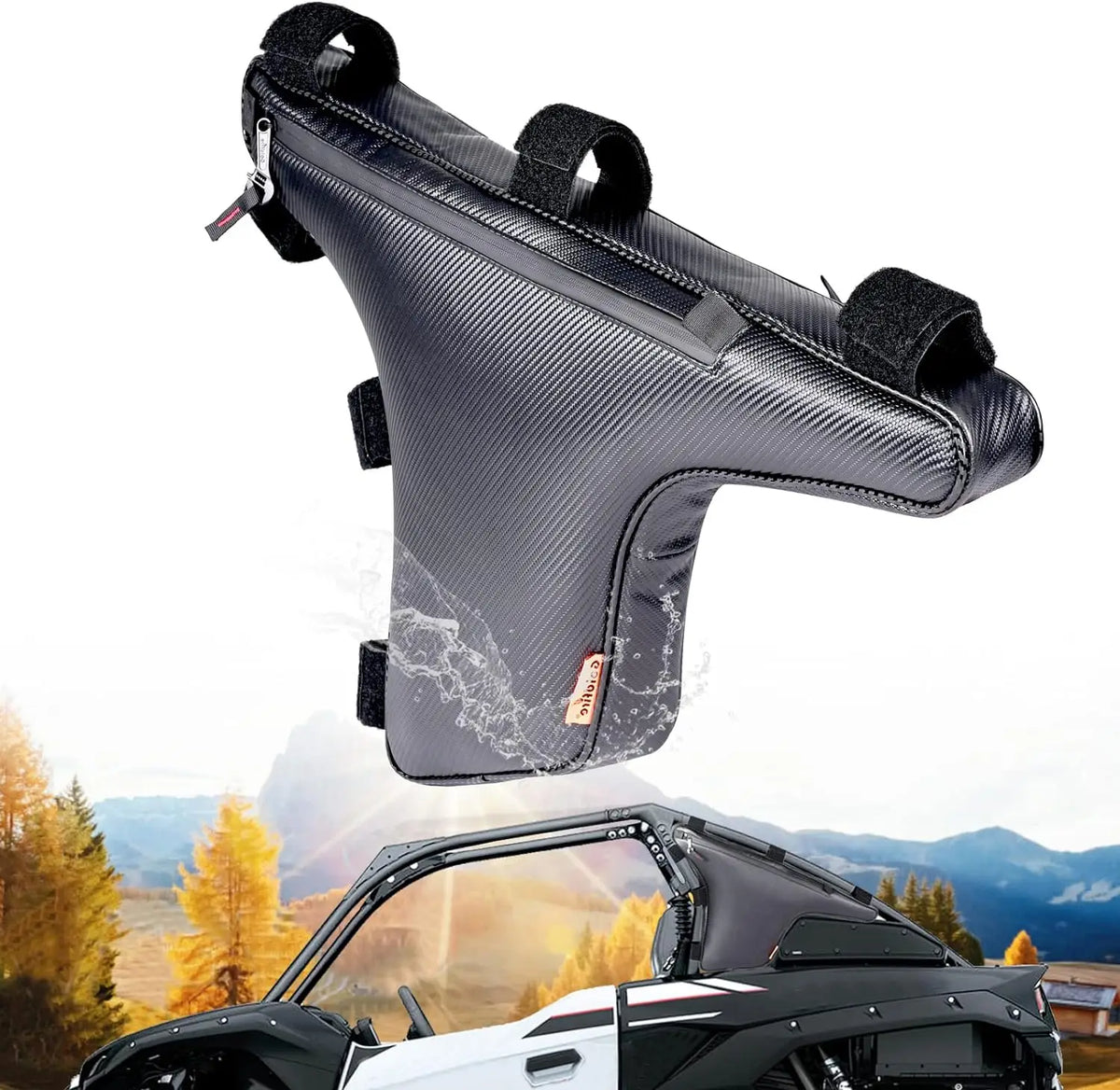 Waterproof Triangle Truss Storage Bags (Pair) for Kawasaki Teryx KRX 1000 (2020–2026)