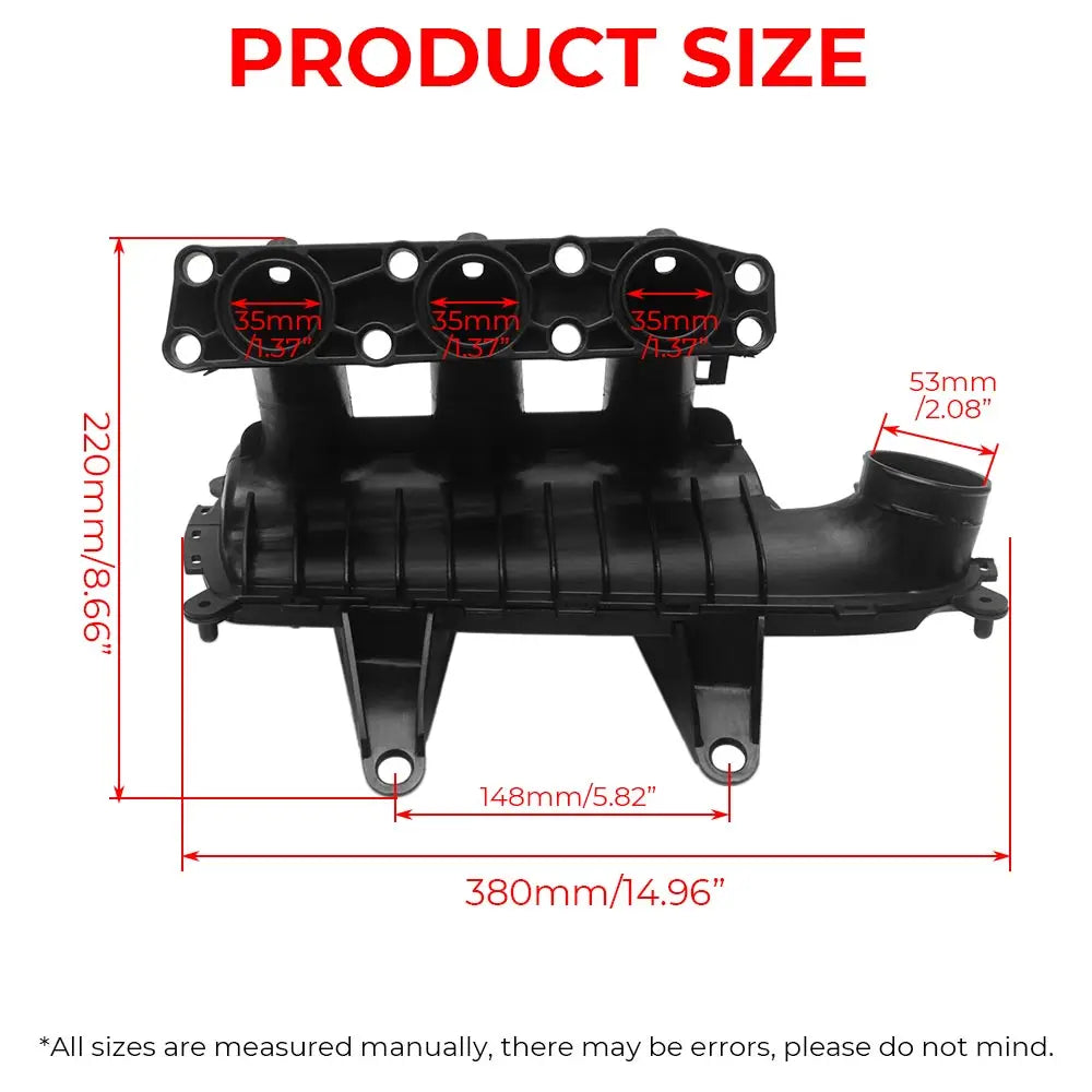 Air Box Intake Manifold Plenum for Can-Am Maverick X3 (2023–2026)