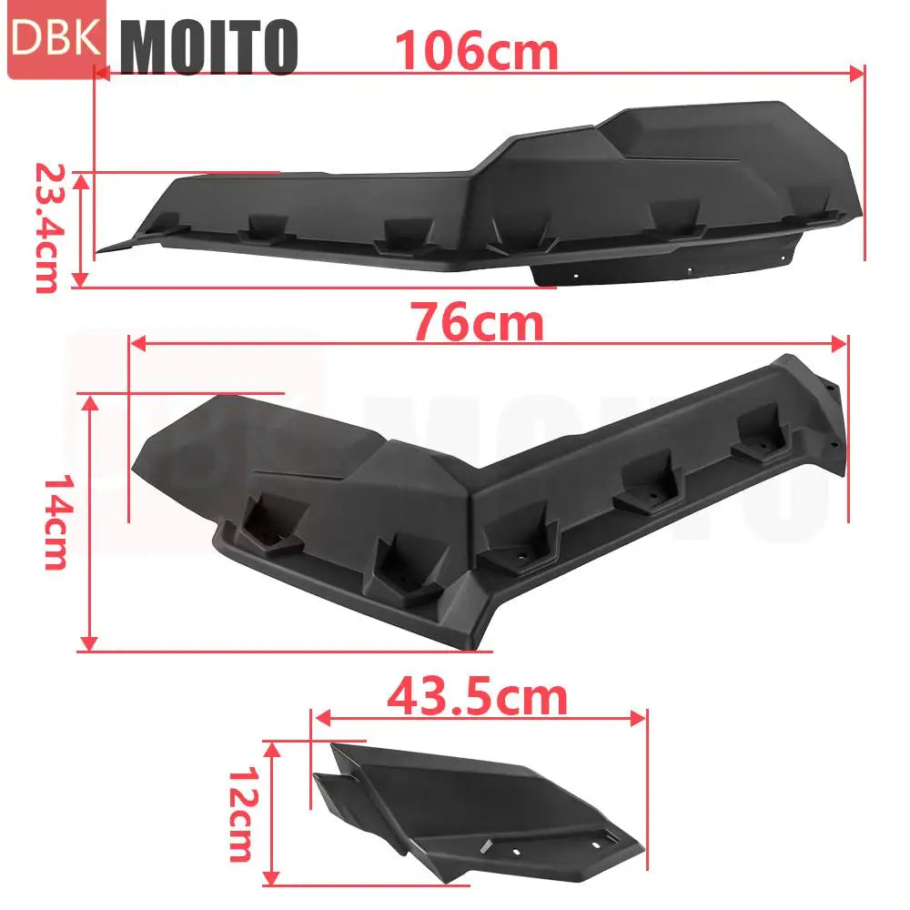 Front and Rear Fender Flare Kit for Can-Am Maverick X3 (2017–2026)