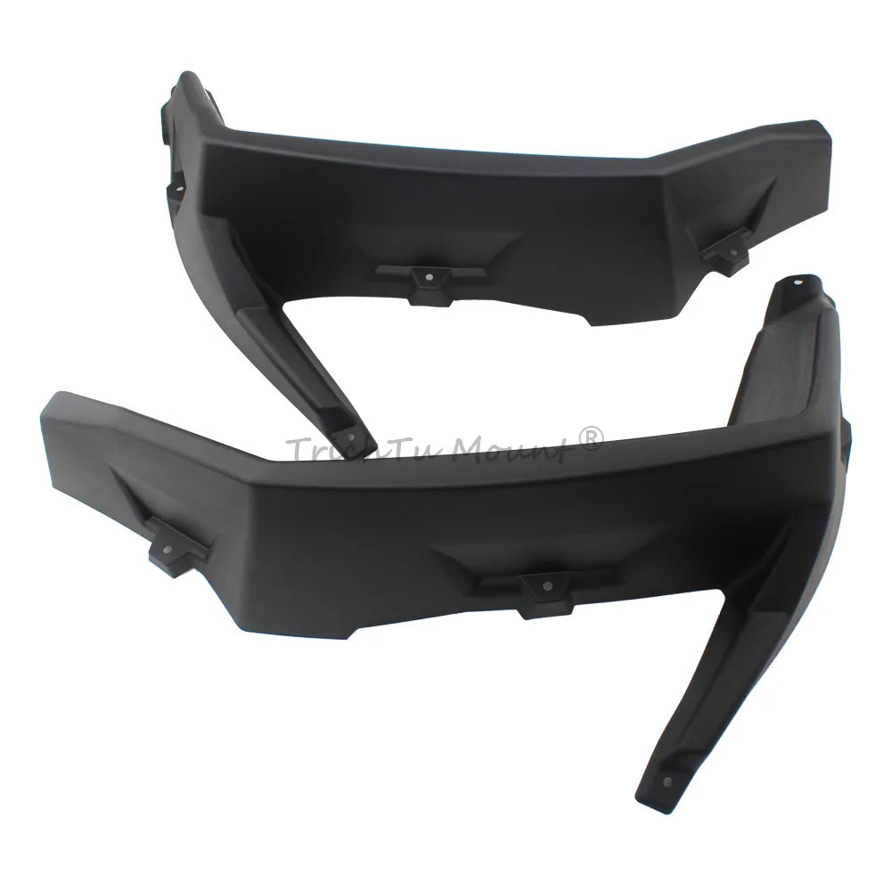 Front Fender Flare Extensions with Splash Shield (Pair) for Polaris RZR XP 1000, RZR XP Turbo & More