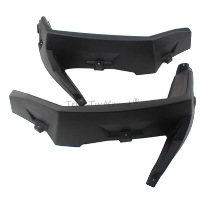 Front Fender Flare Extensions with Splash Shield (Pair) for Polaris RZR XP 1000, RZR XP Turbo & More