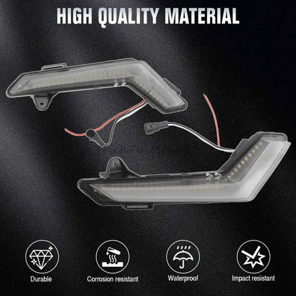 LED Front Accent Turn Signal Lights with DRL (Pair) for Can-Am Defender & Commander