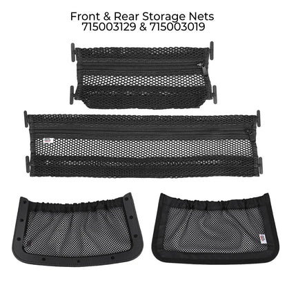 Front & Rear Dash Storage Basket with Nets for Can-Am Defender (2016–2026)
