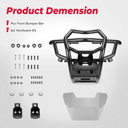 Heavy-Duty Front Winch Bumper, OEM-Style for Can-Am Maverick X3 (2017–2025)