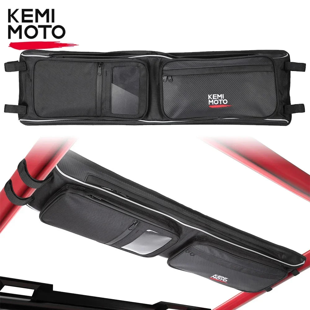 KEMIMOTO Overhead Roof Storage Bag for Polaris RZR XP 1000, RZR XP Turbo & More