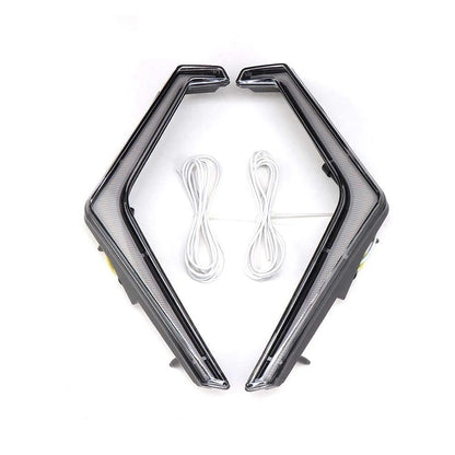 IP67 LED Front Fang Light Assembly with Turn Signals for Polaris RZR XP 1000 & RZR XP Turbo