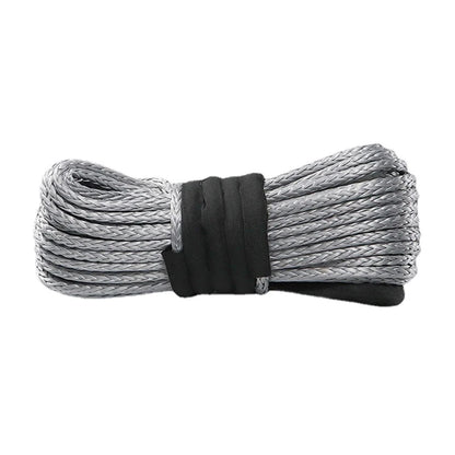 Synthetic Winch Rope 7 mm x 15 m, 9,300 lb for UTV & SXS