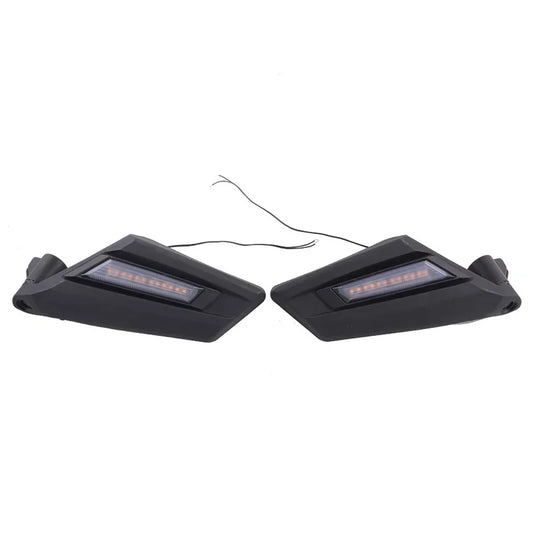 Side View Mirrors with Amber Turn Signal Lights for Can-Am Maverick X3 (2017–2026)