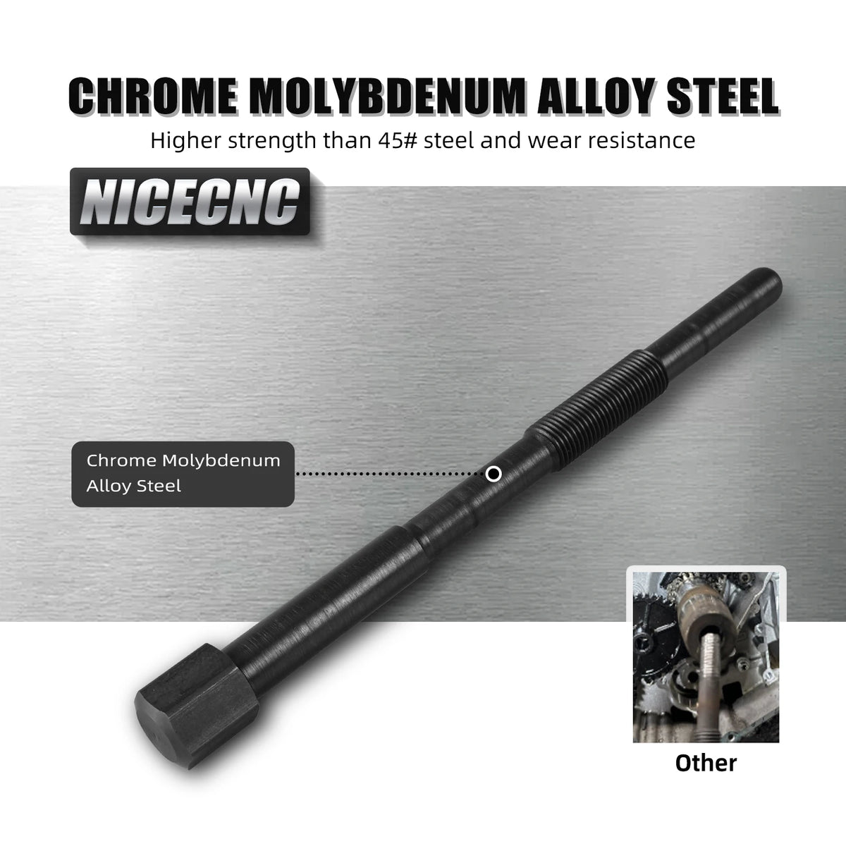 NICECNC Primary Clutch Puller Tool for Can-Am Maverick X3 & Commander
