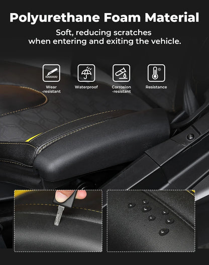 PU Foam Seat Side Thigh Pads for Can-Am Maverick X3 & Maverick R