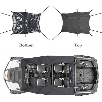 Convertible Soft Top Roof, 4-Seater for Polaris RZR 900, RZR XP 1000 & RZR XP Turbo