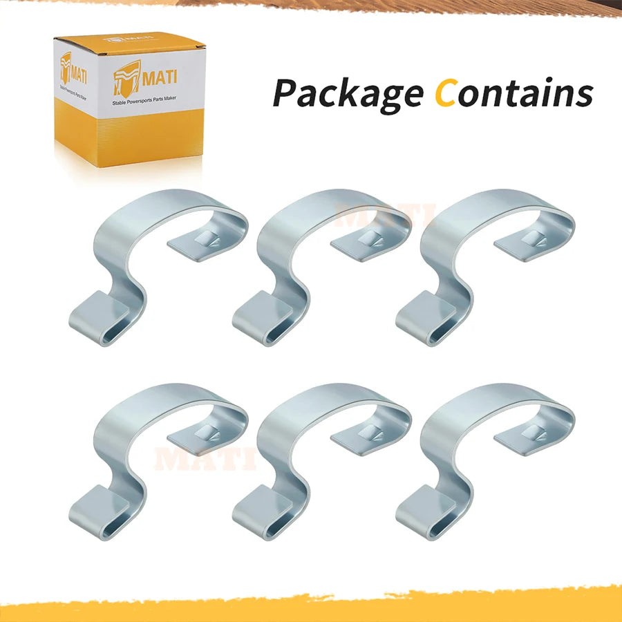 Air Box Cover Clips (6-Pack) for Can-Am Commander & Maverick 1000R