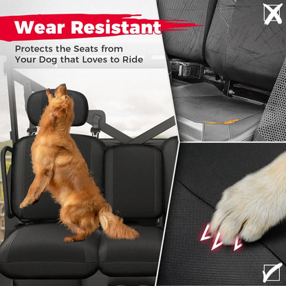1680D Split Bench Seat Covers with Headrests for Can-Am Defender (2016–2026)