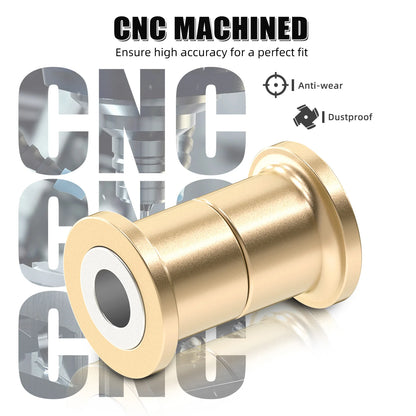 NICECNC Brass A-Arm Bushing & Steel Sleeve Kit for Can-Am Maverick X3 (2017–2022)