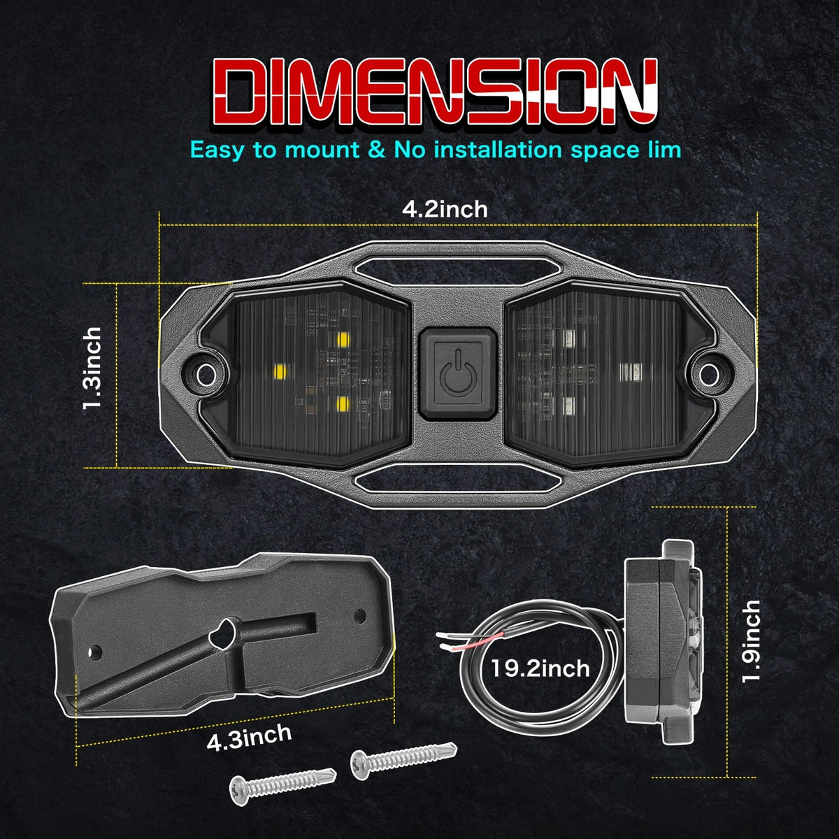Turn Signal Kit with Horn and LED Dome Light for Can-Am Maverick X3 (2017–2025)