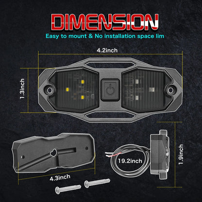Turn Signal Kit with Horn and LED Dome Light for Can-Am Maverick X3 (2017–2025)