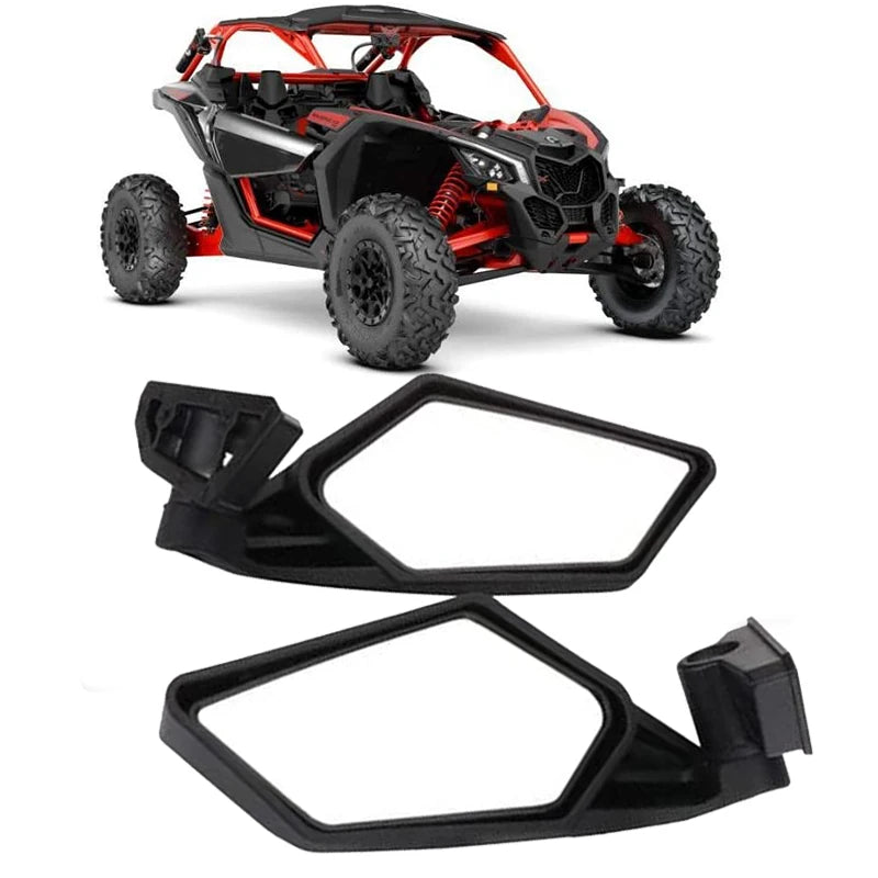 Adjustable Side View Rearview Mirrors for Can-Am Maverick X3 (2017–2021)