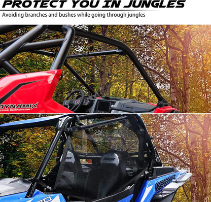 Soft Mesh Window Nets, 2-Door for Polaris RZR 570, RZR 900 & More