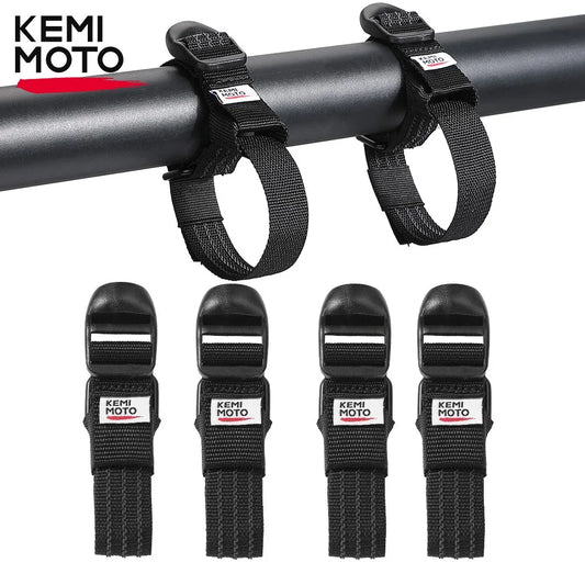 Rubber Roll Bar Gun & Tool Holder Straps (4-Pack) for UTV & SXS