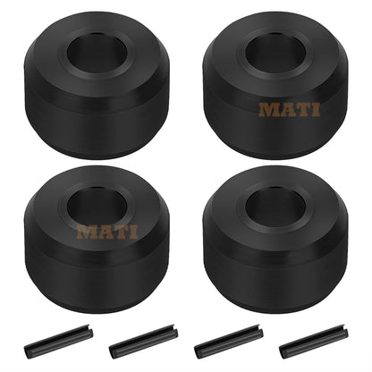 Secondary Clutch Rollers with Rust-Free Pins (4-Pack) for Polaris RZR 570, RZR 900 & More