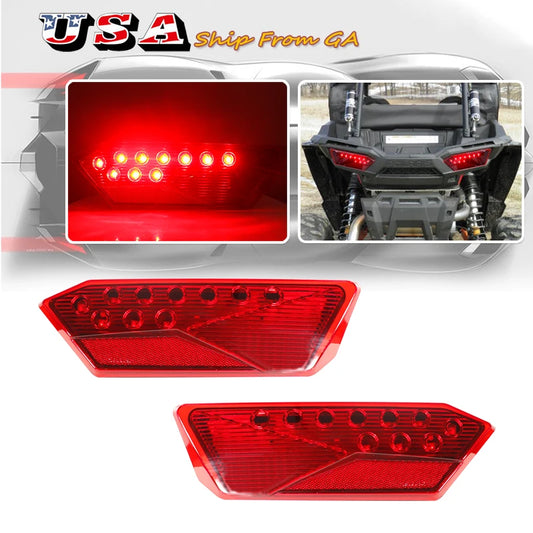 LED Tail Light Assembly, Left and Right (Pair) for Polaris RZR XP 1000, RZR 900 & RZR XP Turbo