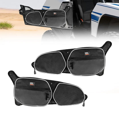 KEMIMOTO 1680D Front Door Knee Pad Storage Bags for Polaris RZR Trail & RZR 900