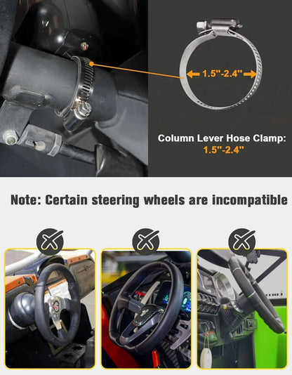 Street Legal Turn Signal Kit with 110dB Horn for UTV & SXS
